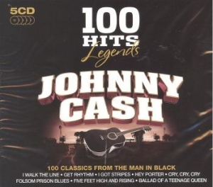Johnny Cash - 100 Hits Legend 5-Cd in der Gruppe Minishops / Johnny Cash bei Bengans Skivbutik AB (1349212)