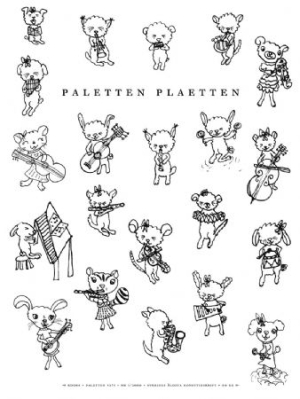 Paletten - Paletten Plaetten in der Gruppe Labels / Kning Disk bei Bengans Skivbutik AB (1385774)