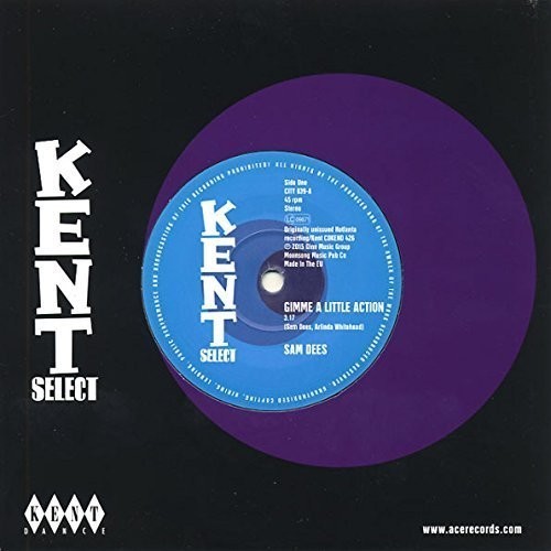 Sam Dees - Gimme A Little Action / Meet Me Hal in der Gruppe VINYL / RNB, Disco & Soul bei Bengans Skivbutik AB (1396881)