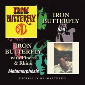 Iron Butterfly - Ball/Metamorphosis in der Gruppe CD bei Bengans Skivbutik AB (1398160)