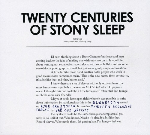 Various Artists - Twenty Centuries Of Stony Sleep in der Gruppe CD / Rock bei Bengans Skivbutik AB (1475381)