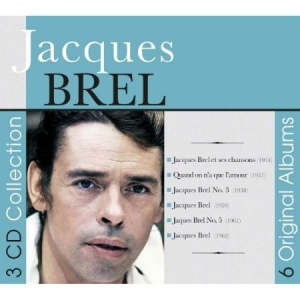 Brel Jacques - 6 Original Albums in der Gruppe CD bei Bengans Skivbutik AB (1475857)