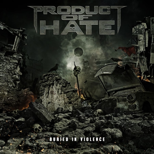 Product Of Hate - Buried In Violence in der Gruppe CD / Bestseller bei Bengans Skivbutik AB (1479153)