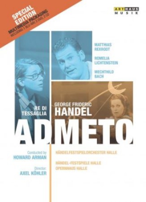 Händel - Admeto (+ Cd And Dvd) in der Gruppe DVD & BLU-RAY bei Bengans Skivbutik AB (1485117)