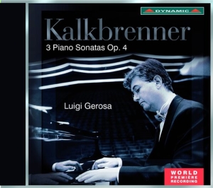 Kalkbrenner Friedrich - 3 Piano Sonatas in der Gruppe CD bei Bengans Skivbutik AB (1485641)