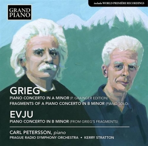 Grieg/Evju - Piano Concerto in der Gruppe CD bei Bengans Skivbutik AB (1485651)
