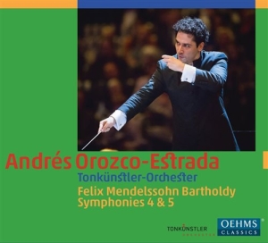 Mendelssohn Felix - Symphonies 4 & 5 in der Gruppe CD bei Bengans Skivbutik AB (1485653)
