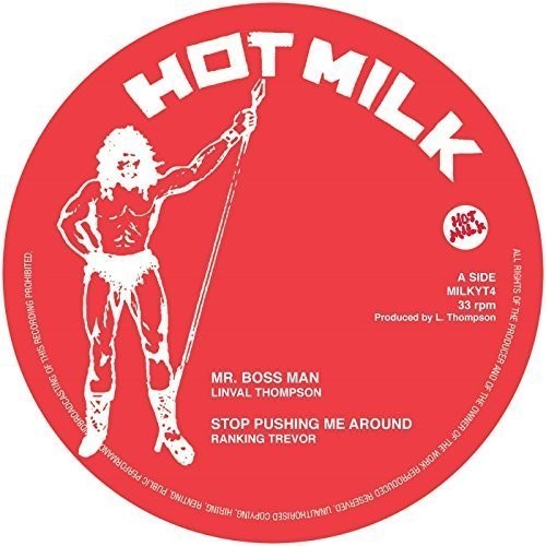 Thompson Linval/Ranking Trevor/Papa - Mr Boss Man / Stop Pushing Me Aroun in der Gruppe VINYL / Reggae bei Bengans Skivbutik AB (1490740)