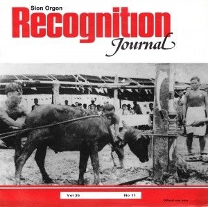 Sion Orgon - Recognition Journal in der Gruppe CD bei Bengans Skivbutik AB (1521156)