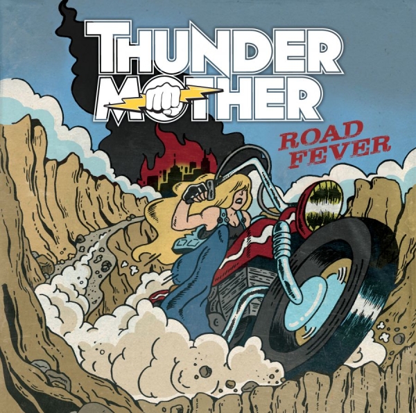 Thundermother - Road Fever in der Gruppe CD / Hårdrock/ Heavy metal bei Bengans Skivbutik AB (1526491)