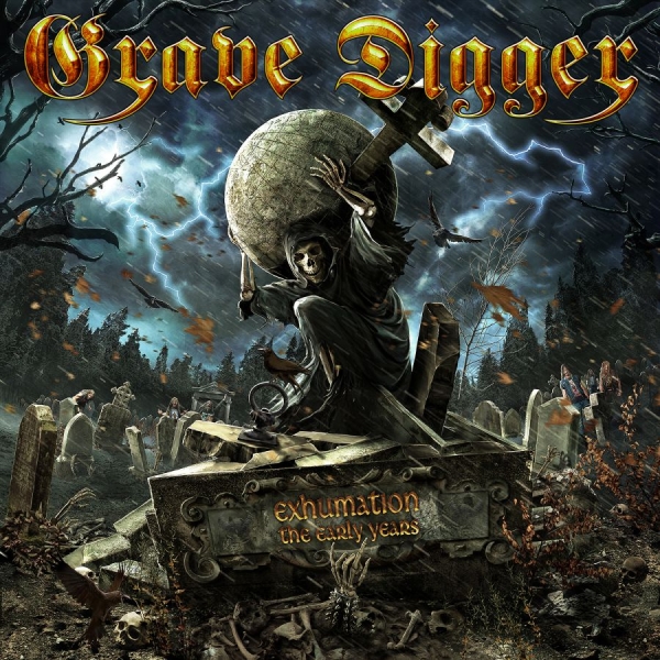 Grave Digger - Exhumation - The Early Years - Digi in der Gruppe CD / Hårdrock/ Heavy metal bei Bengans Skivbutik AB (1528663)