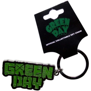 Green day - Band logo keychain in der Gruppe MERCH bei Bengans Skivbutik AB (1533592)