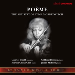 Various - The Artistry Of Lydia Mordkovitch in der Gruppe CD bei Bengans Skivbutik AB (1541478)