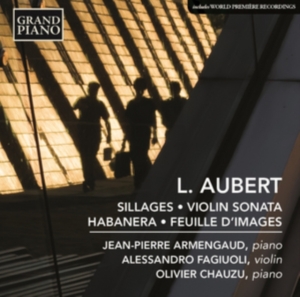 Aubert Louis - Sillages / Habanera in der Gruppe CD bei Bengans Skivbutik AB (1545800)