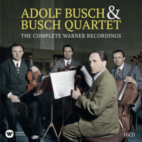 Adolf Busch - Adolf Busch & The Busch Quarte in der Gruppe CD / Pop bei Bengans Skivbutik AB (1545880)