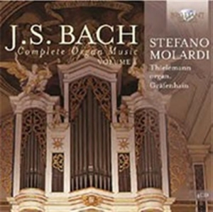 Bach J S - Complete Organ Music, Vol. 4 in der Gruppe CD bei Bengans Skivbutik AB (1550926)