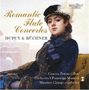 Dupuy / Büchner - Romantic Flute Concertos in der Gruppe CD bei Bengans Skivbutik AB (1550932)