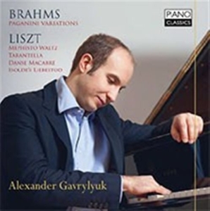 Brahms Johannes - Paganini Variations in der Gruppe CD bei Bengans Skivbutik AB (1551349)