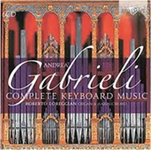 Gabrieli Andrea - Complete Keyboard Music in der Gruppe CD bei Bengans Skivbutik AB (1551353)