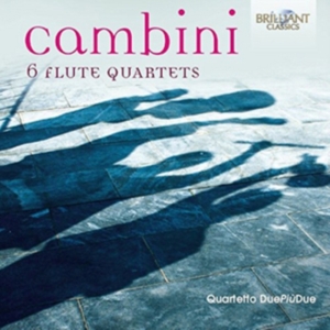 Cambini Giuseppe - 6 Flute Quartets in der Gruppe CD / Klassiskt bei Bengans Skivbutik AB (1551359)