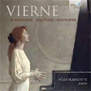 Vierne Louis - 12 Preludes / Solitude / Nocturne in der Gruppe CD bei Bengans Skivbutik AB (1551362)
