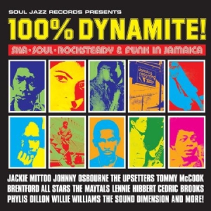 Soul Jazz Records Presents - 100% Dynamite! in der Gruppe VINYL bei Bengans Skivbutik AB (1551625)