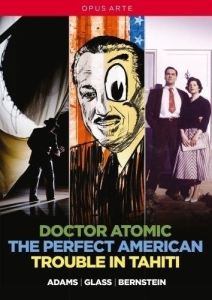 Adams / Bernstein / Glass - Contemporary American Operas in der Gruppe DVD & BLU-RAY bei Bengans Skivbutik AB (1554177)