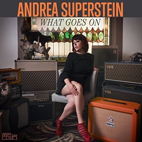 Superstein Andrea - What Goes On in der Gruppe CD / Jazz/Blues bei Bengans Skivbutik AB (1554381)