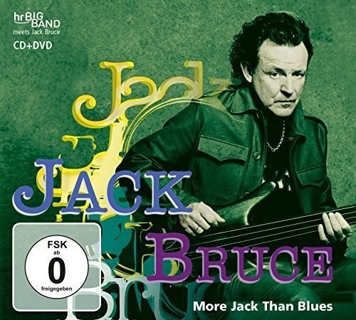 Bruce Jack & H.R. Bigband - More Jack Than Blues (Cd+Dvd) in der Gruppe CD / Jazz/Blues bei Bengans Skivbutik AB (1554403)