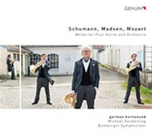 Mozart Leopold / Schumann - Original Works For Four Horns And O in der Gruppe CD bei Bengans Skivbutik AB (1554784)