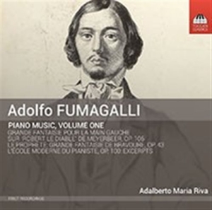 Fumagalli Adolfo - Piano Music, Vol. 1 in der Gruppe CD bei Bengans Skivbutik AB (1554799)