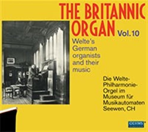 Various - The Britannic Organ, Vol. 10 in der Gruppe CD / Bestseller bei Bengans Skivbutik AB (1554821)