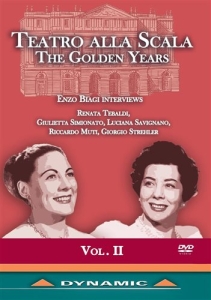 Various - Teatro Alla Scala Golden Years Vol. in der Gruppe DVD & BLU-RAY bei Bengans Skivbutik AB (1555201)