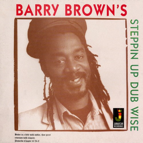 Barry Brown - Steppin Up Dubwise in der Gruppe VINYL / Reggae bei Bengans Skivbutik AB (1555440)