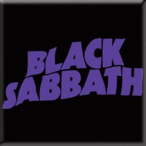 Black Sabbath - Black Sabbath - Wavy Logo Fridge Magnet in der Gruppe Minishops / Black Sabbath bei Bengans Skivbutik AB (1556194)