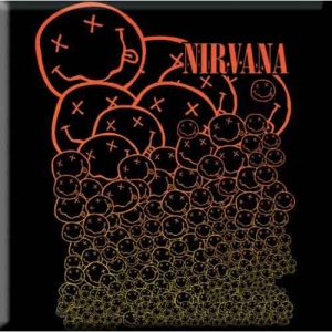 Nirvana - Cascadingsmileys fridge magnet in der Gruppe Minishops / Nirvana bei Bengans Skivbutik AB (1556199)
