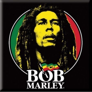 Bob Marley - Logo Face fridge magnet in der Gruppe Minishops / Bob Marley bei Bengans Skivbutik AB (1556208)