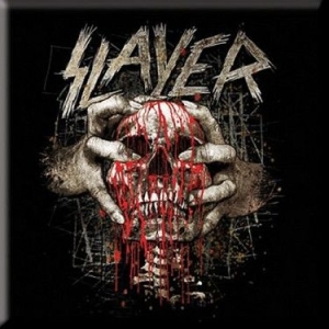 Slayer - Slayer Skull Clench Fridge Magnet in der Gruppe Minishops / Slayer bei Bengans Skivbutik AB (1556216)