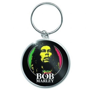Bob Marley - Bob Marley Logo Face Keychain in der Gruppe Minishops / Bob Marley bei Bengans Skivbutik AB (1556217)