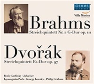 Brahms / Dvorák - String Quintet No. 2 / String Quint in der Gruppe CD bei Bengans Skivbutik AB (1556685)