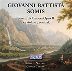 Somis G B - Sonate Da Camera, Opus Ii in der Gruppe Externt_Lager / Naxoslager bei Bengans Skivbutik AB (1560863)