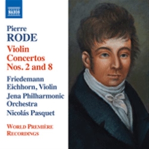 Rode Pierre - Violin Concertos Nos. 2 & 8 in der Gruppe CD bei Bengans Skivbutik AB (1561677)