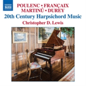 Françaix / Martinu / Poulenc - 20Th Century Harpsichord Music in der Gruppe CD bei Bengans Skivbutik AB (1561681)
