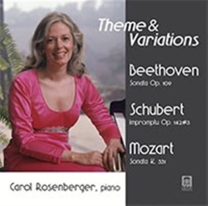 Beethoven / Mozart / Schubert - Themes & Variations in der Gruppe CD bei Bengans Skivbutik AB (1561692)