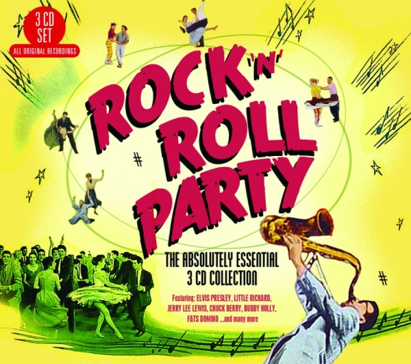 Various Artists - Rock'n'roll Party in der Gruppe CD / Bestseller bei Bengans Skivbutik AB (1702225)