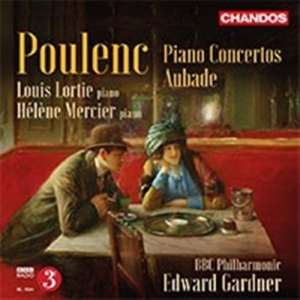 Poulenc Francis - Piano Concertos in der Gruppe CD bei Bengans Skivbutik AB (1708315)