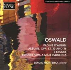Oswald Henrique - Piano Works in der Gruppe Externt_Lager / Naxoslager bei Bengans Skivbutik AB (1708327)