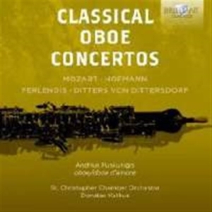 Dittersdorf / Hofmann / Mozart - Classical Oboe Concertos in der Gruppe CD bei Bengans Skivbutik AB (1708717)