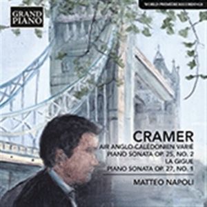 Cramer J B - Air Anglo-Calédonien Varié / Piano in der Gruppe CD bei Bengans Skivbutik AB (1709028)