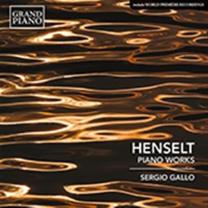 Henselt Adolf Von - Piano Works in der Gruppe CD bei Bengans Skivbutik AB (1709029)
